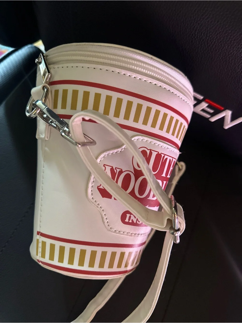 Cute noodles instant Crossbody Bag
